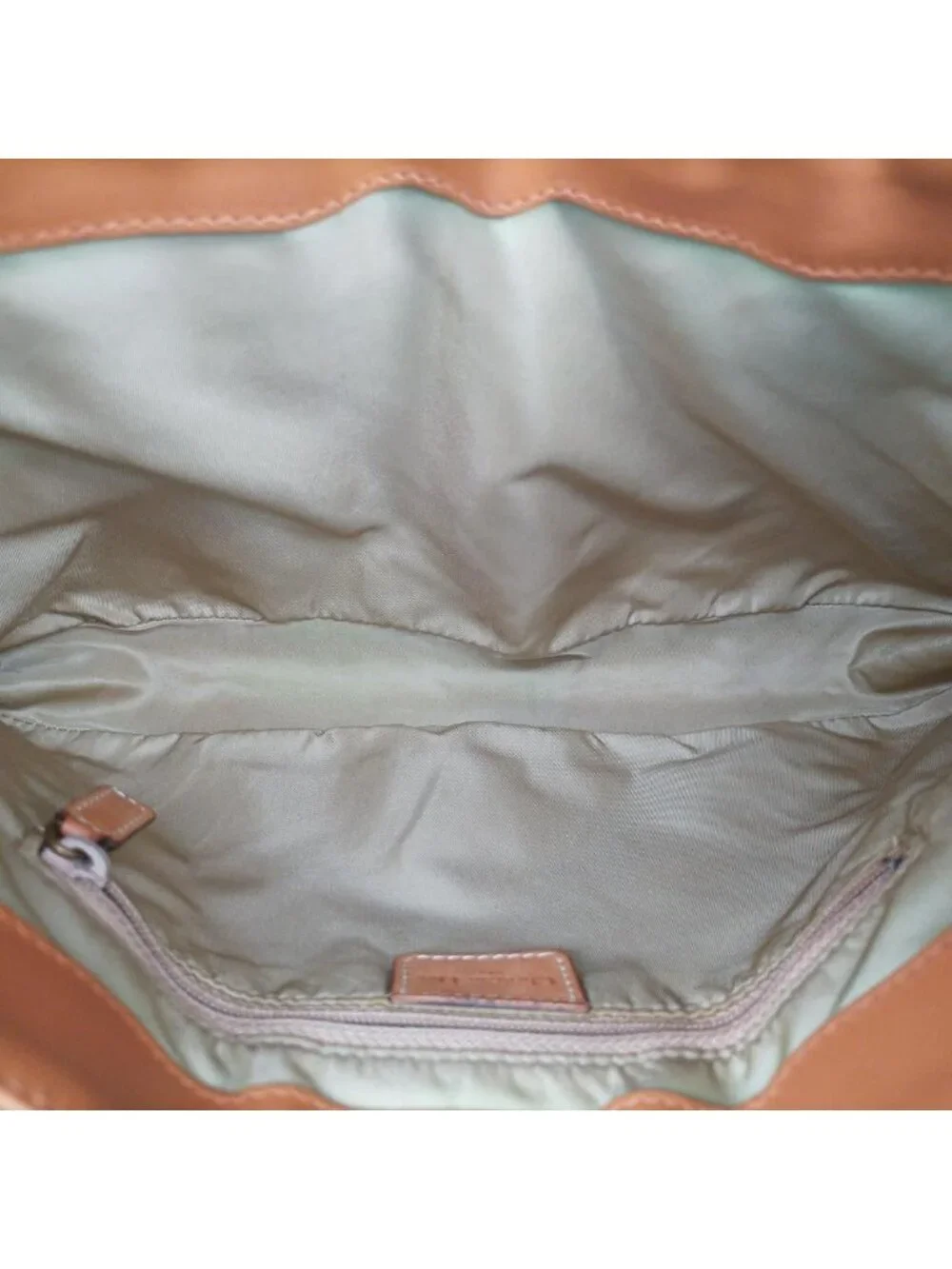 Dior Trotter Street Chic Columbus Beige Brown Canvas Leather Shoulder